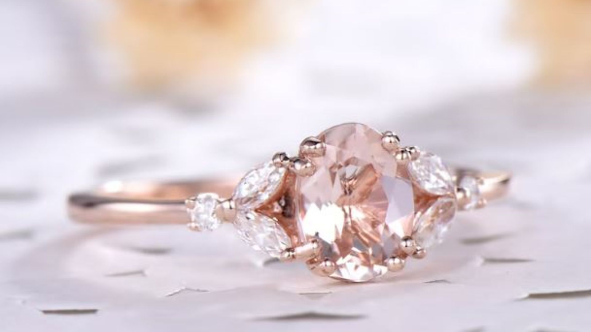 Morganite Ring